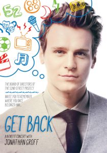 GET BACK, a benefit concert with Jonathan Groff