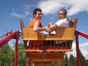 AJ & Carlos on Ferris Wheel in Canada